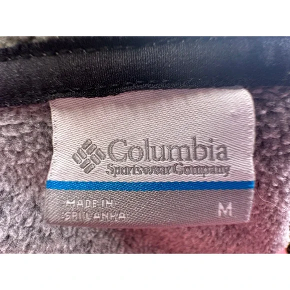 Columbia Mens M Sweater Weather Half Zip Sweatshirt Cotton Fleece Pullover Gray - Picture 6 of 7